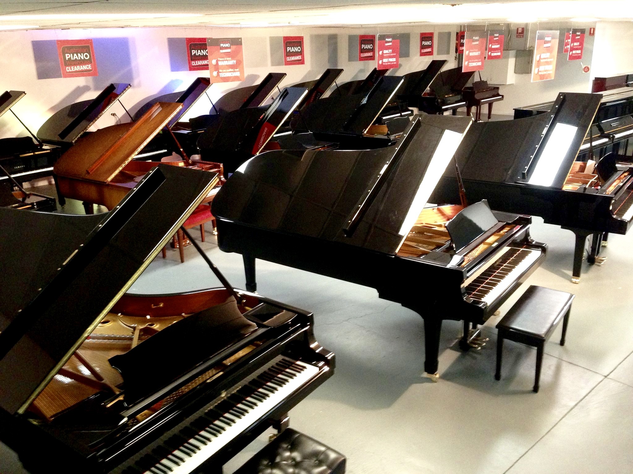 piano warehouse brisbane